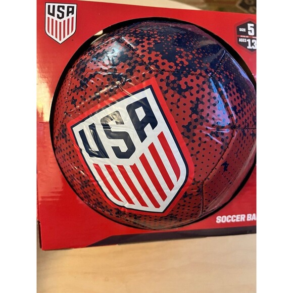 Team USA SOCCER Ball Official Size 5 Football Futbol New Icon Sports Group - Picture 1 of 8